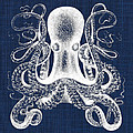 Octopus Nautical Print
